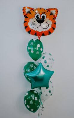 Columnas globos para bautizos
