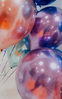 Combinación globos multicolor