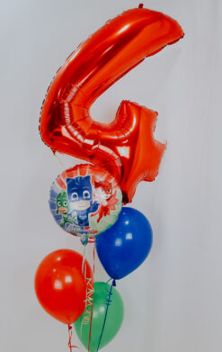 Cumple 4 con globos