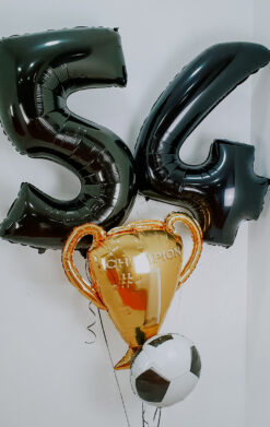 Cumple 54 globos