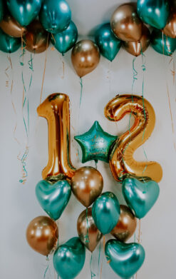 Felices 12 Verde y Dorado