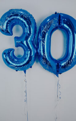 Felices 30 azul