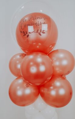 Formas de globos para comunión