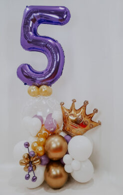 Globos 5 Morado