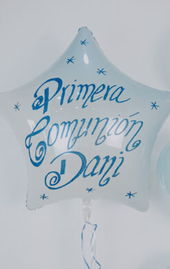 Globos niño comuniones