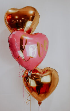 Torre de globos Te quiero