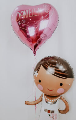Bonitos ramos de globos para comuniones