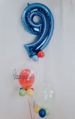 Felices 9 en azul