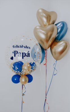 Feliz dia del padre azul