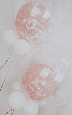 Ramos de comunión con globos
