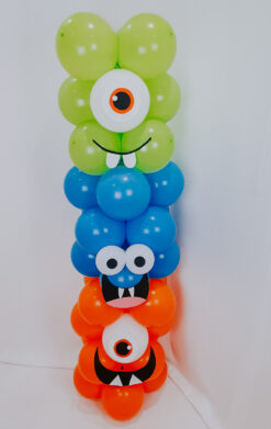 Torre Mounstros con Globos