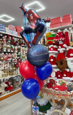 Ramo de globos "Spider-Man"