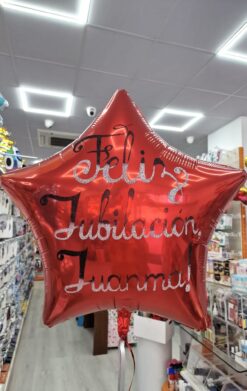 Globo personalizado "Feliz Jubilación"