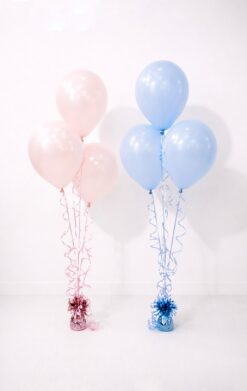 Ramos de globos "rosa y azul"