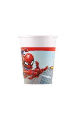 Vasos "Spiderman" 8 un.