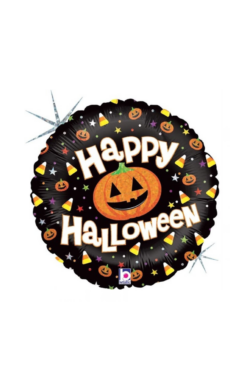 Globo "Happy Halloween Calabazas" 46cm